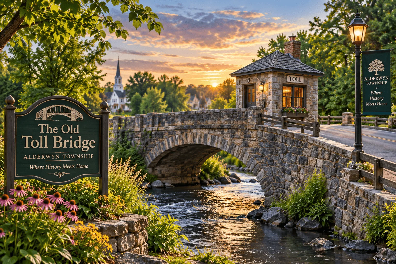 The Old Toll Bridge